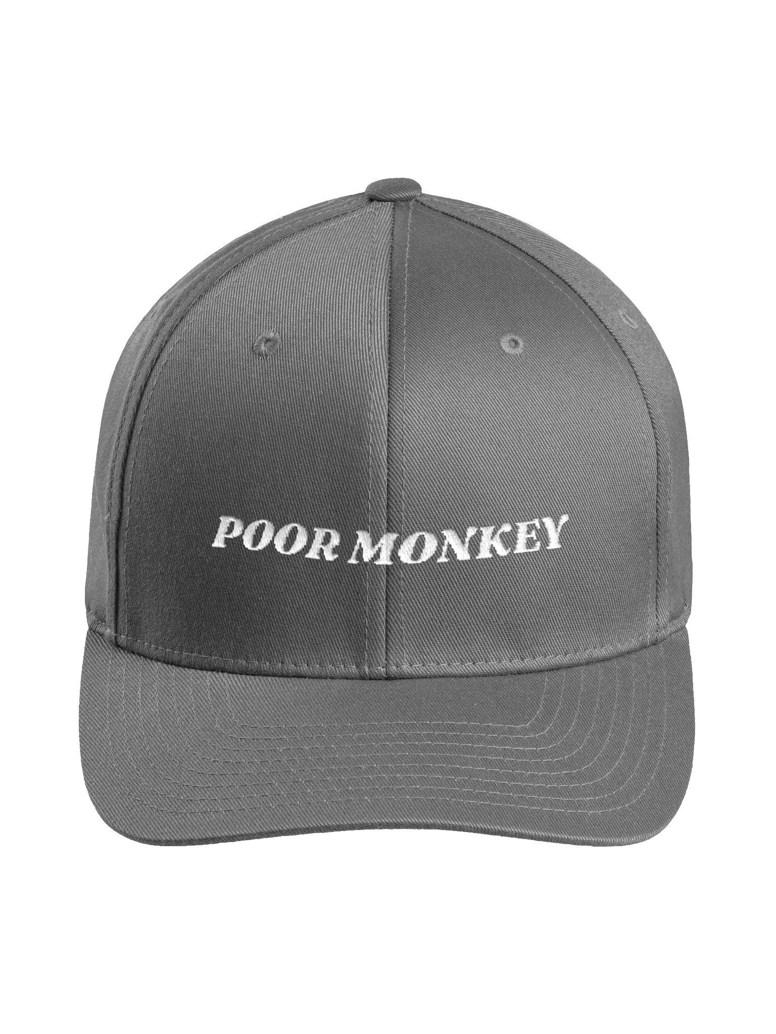 The Traceable Structured Cap by Poor Monkey in grey.